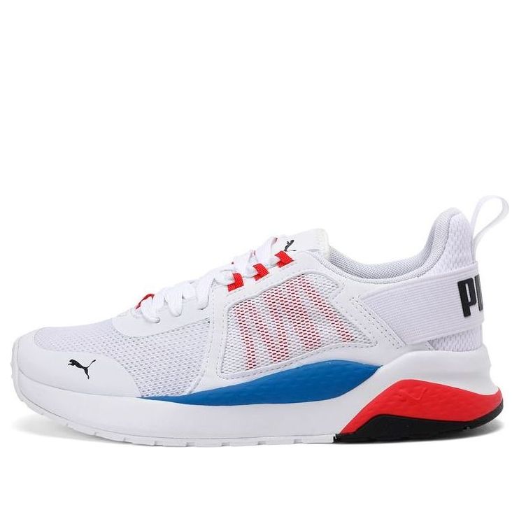 PUMA Anzarun K Shoes White/Blue 372035-02