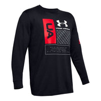 Under Armour Multi Logo Long Sleeve Tee Men's Black 1351623-001
