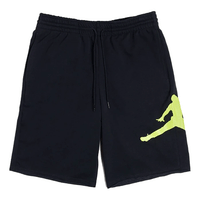 Air Jordan Men's Jumpman Fleece Shorts Sports Shorts Black AQ3115-013