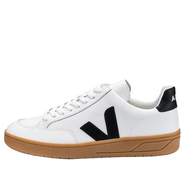 Veja V-12 Leather 'White Black Natural' XD021816