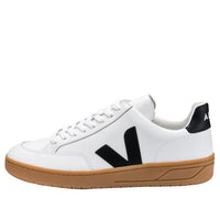 Veja V-12 Leather 'White Black Natural' XD021816