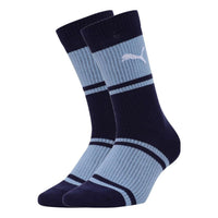 PUMA Sport Long Socks 'Black Blue' 935816-04