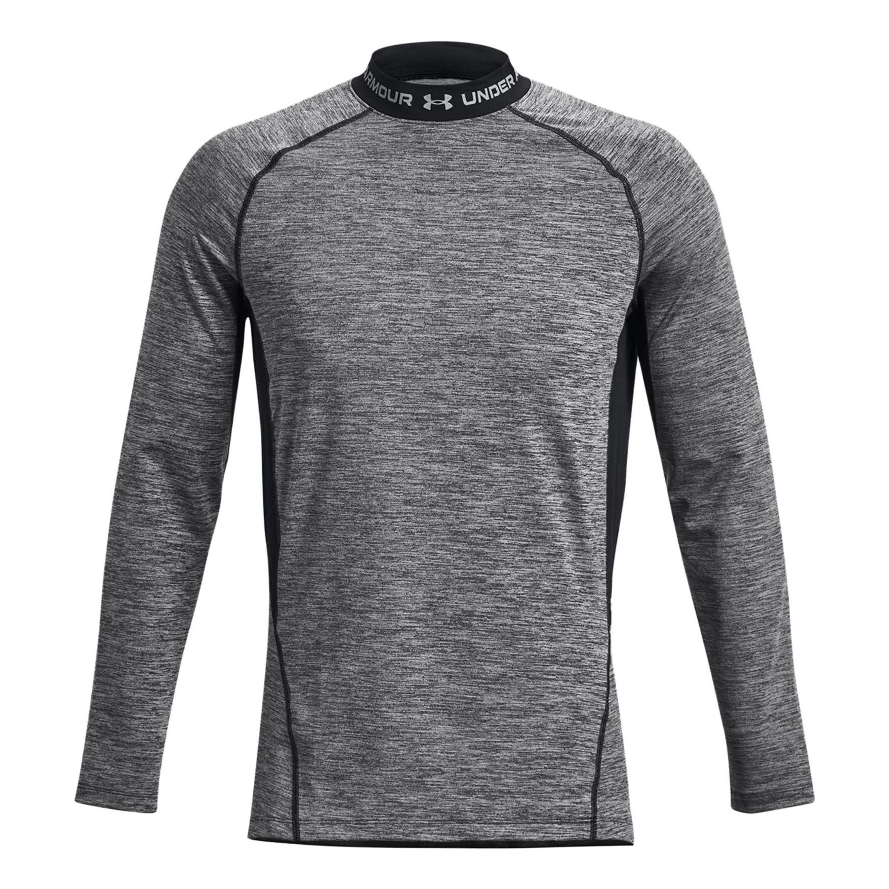 Under Armour Coldgear Twist Mock 'Grey Black' 1379820-011