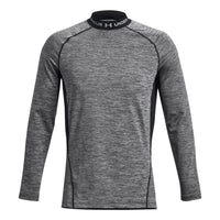 Under Armour Coldgear Twist Mock 'Grey Black' 1379820-011