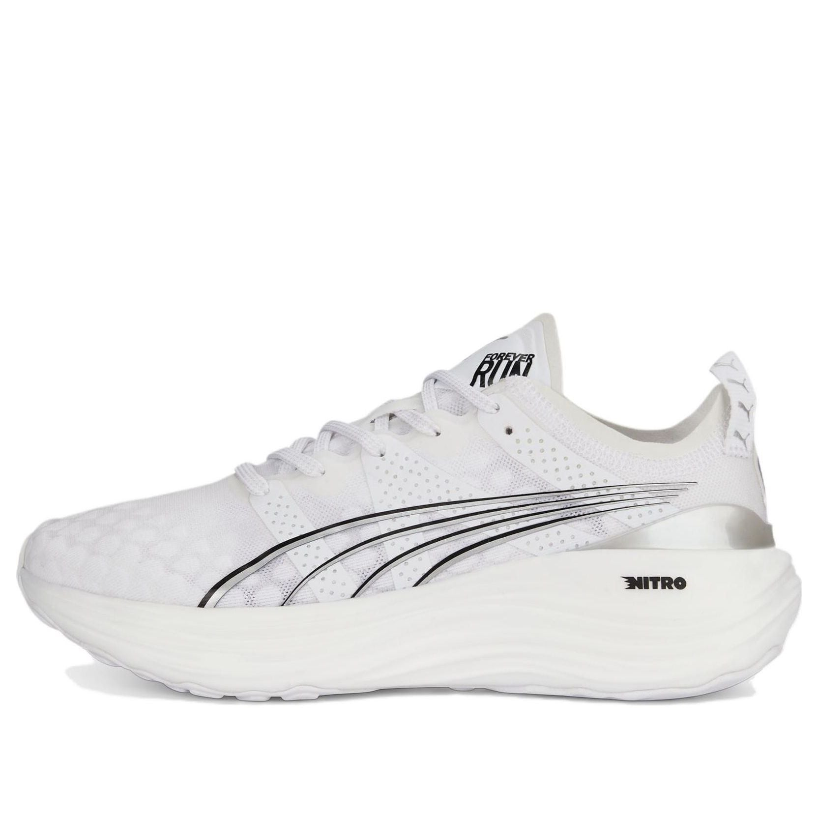 (WMNS) PUMA ForeverRun Nitro 'White' 377758-06