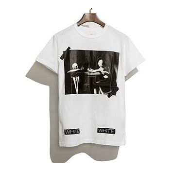 Off-White C O VIRGIL ABLO OW Painting Short Sleeve 'Black White' OW-SS18-043