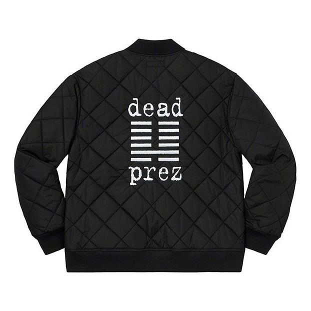 Supreme FW19 Week 15 x Dead Prez Quilted Work Jacket SUP-FW19-10775