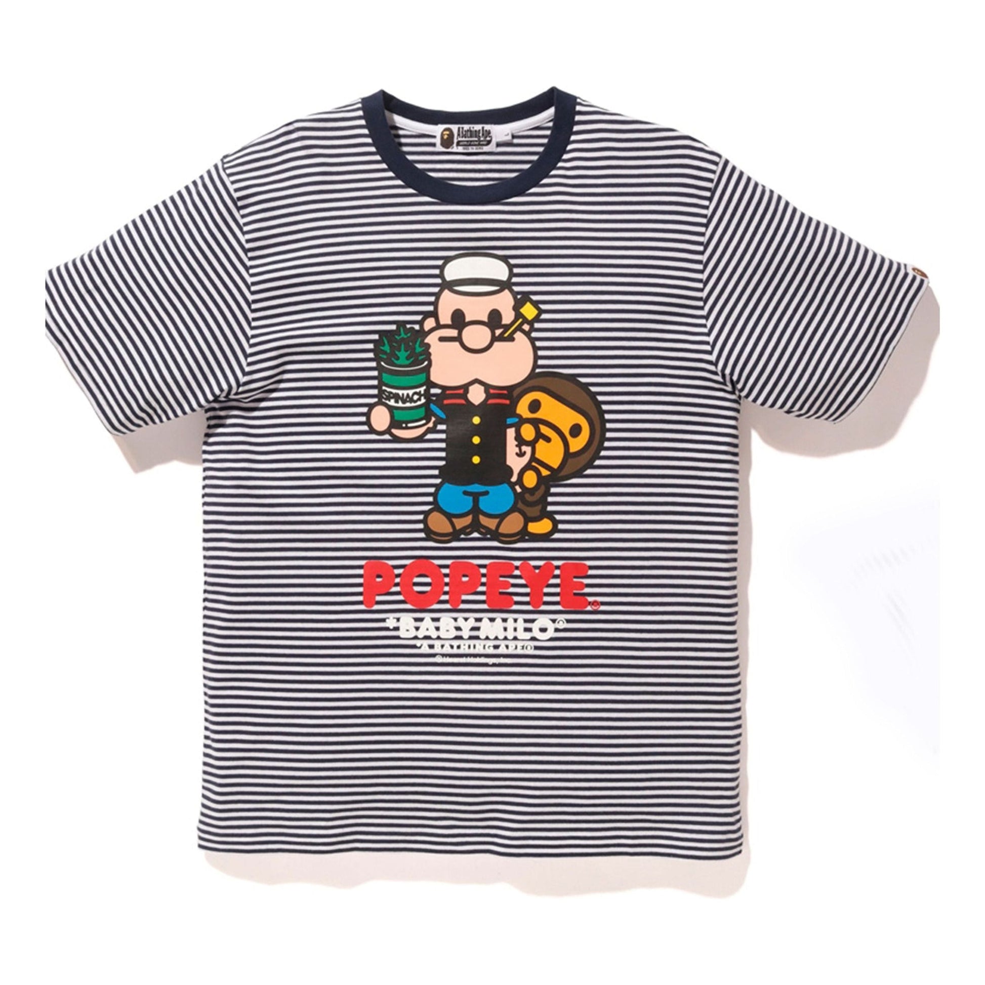 BAPE x Popeye Hoop Tee Navy BAPE-SS18-075