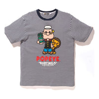 BAPE x Popeye Hoop Tee Navy BAPE-SS18-075