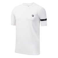 FILAATHLETICS Sports Training Round Neck Short Sleeve White A11M021102F-WT