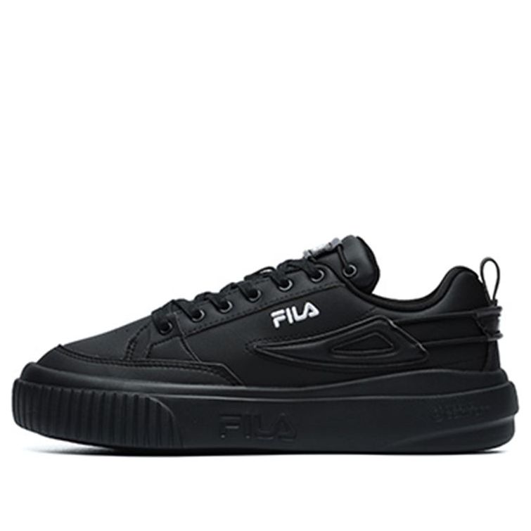 (WMNS) FILA Heritage- Fht Low-Top Sneakers Black F12W144313FBK