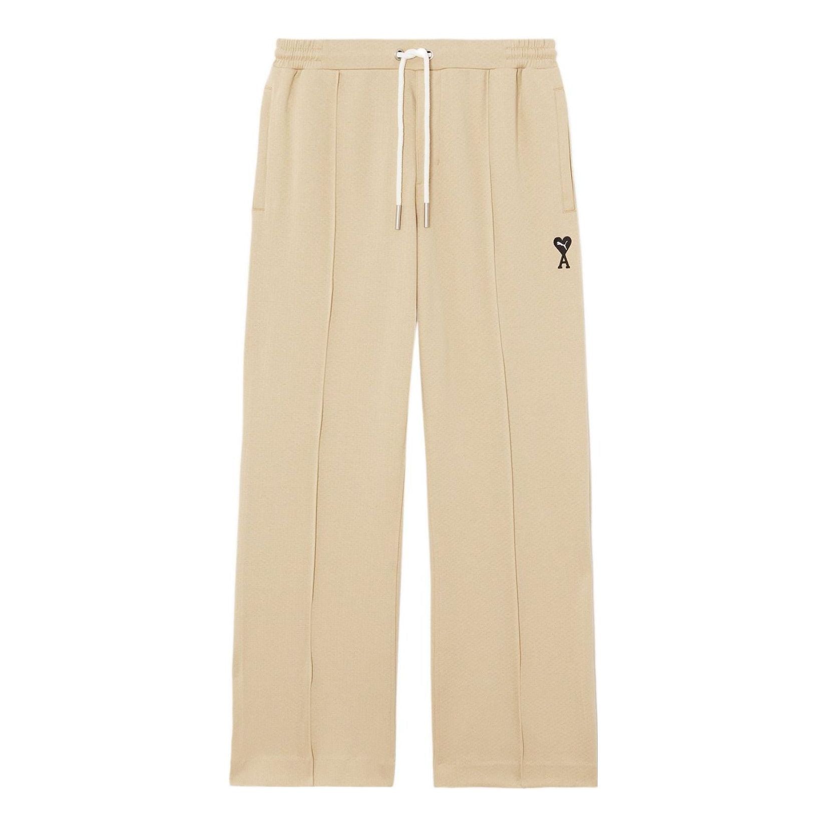 PUMA X AMI Wide Leg Pants 'Beige' 534068-97