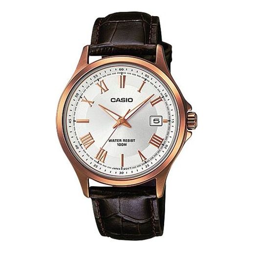 Men's CASIO Classic Retro Watch Color Mens Gold Analog MTP-1383RL-7A
