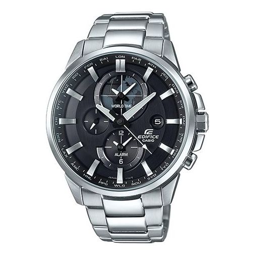 CASIO Quartz Waterproof EDIFICE Black Dial Mens Black Analog ETD-310D-1A2021