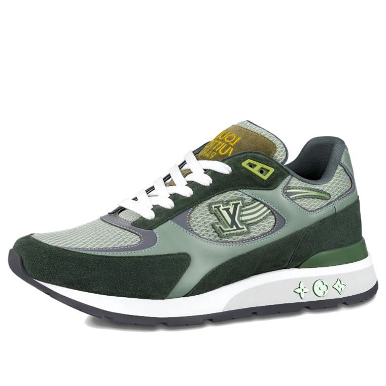 LOUIS VUITTON Run Away Sneakers 'Green' 1A9J0S