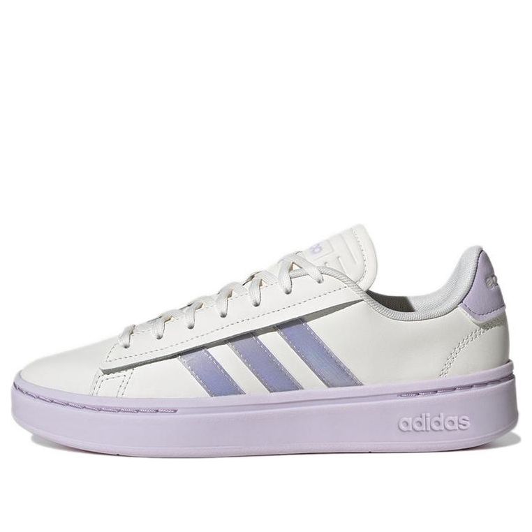 (WMNS) adidas neo Grand Court Alpha 'White Purple' GZ3785