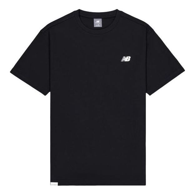 New Balance NB Logo T-Shirt Asia Sizing 'Black' AMT42323-BK