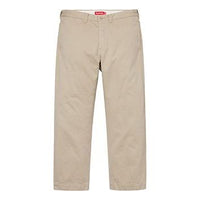 Supreme SS19 Arc Logo Chino Pant Khaki Casual Long Pants Unisex SUP-SS19-521