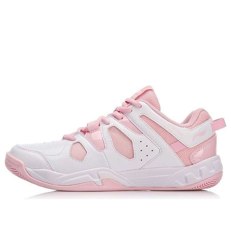 (WMNS) Li-Ning Badminton Shoes 'White Pink' AYTN024-4