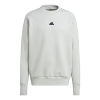 adidas Logo Z.N.E. Premium Sweatshirt 'Grey' IN5113