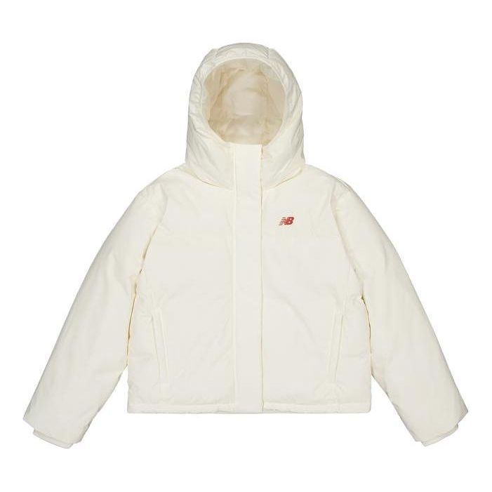 New Balance Puffer Down Jacket Asia Sizing 'White' NPD43212
