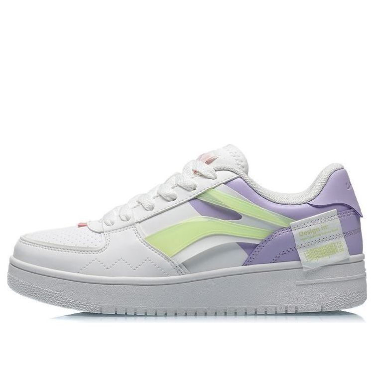 (WMNS) Li-Ning Classic Leisure 'Light Grey Green' AGCQ378-4