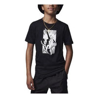 (GS) Air Jordan Burst T-Shirt 'Black' 95C530-023