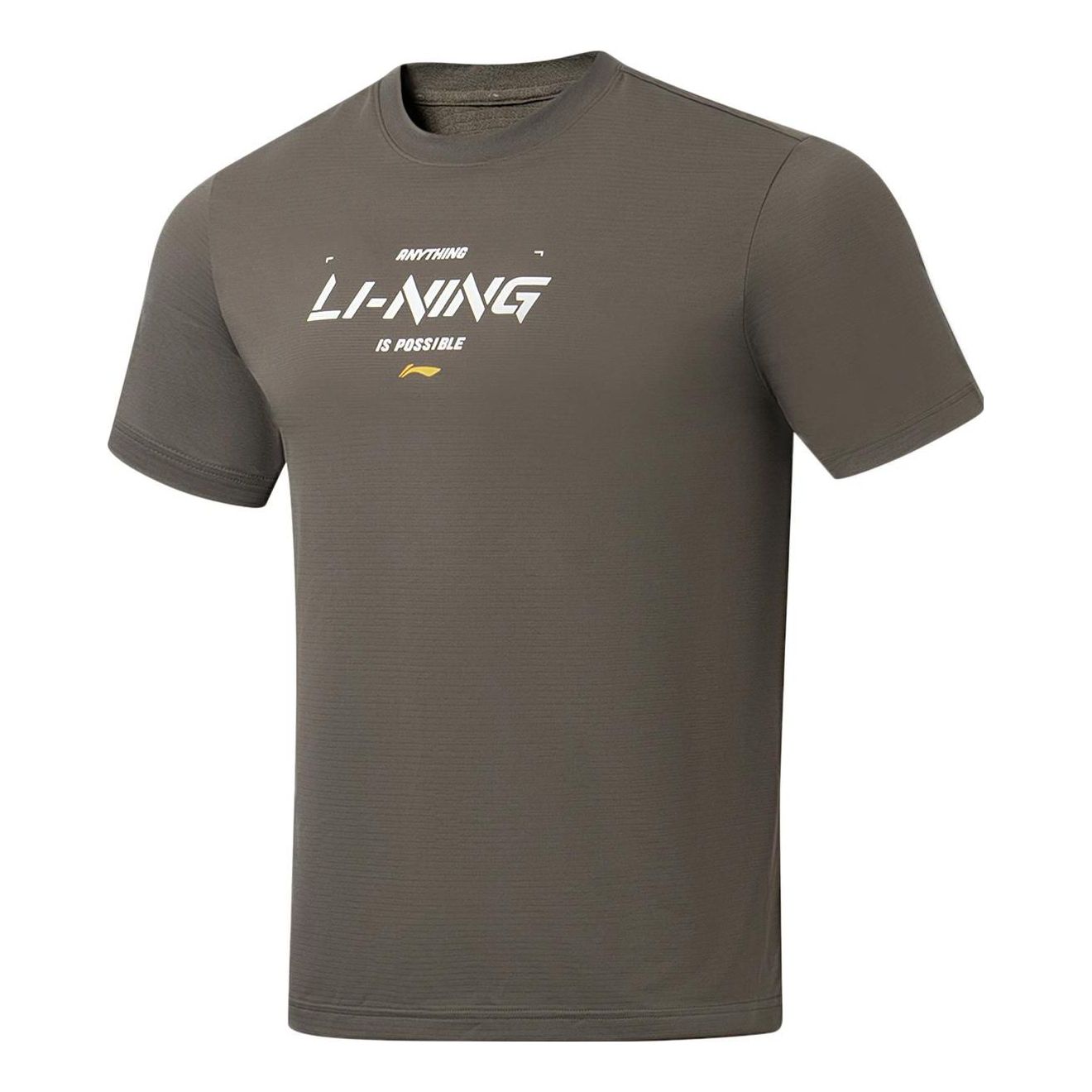 Li-Ning Logo Training T-shirt 'Khaki Green' ATST645-3