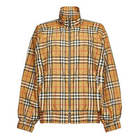 BURBERRY Vintage Plaid Yellow Jacket 8002655