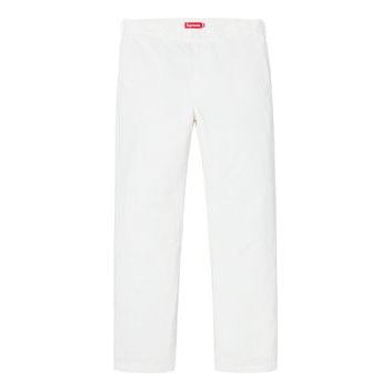Supreme SS19 Work Pant White Cargo Pants Casual Pants SUP-SS19-221