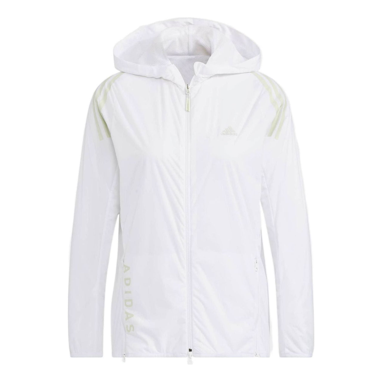 (WMNS) adidas Long-Sleeve Wind.Rdy 3-Stripes Jacket Asia Sizing 'White' HG8257