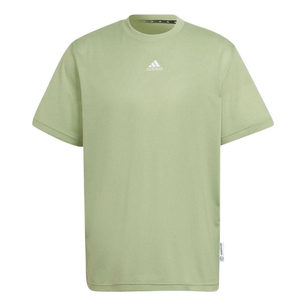 Men's adidas Logo Short Sleeve Green H61145