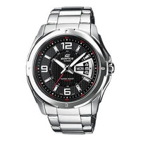 CASIO EDIFICE Stainless Steel Strap Mens Silver Analog EF-129D-1AV