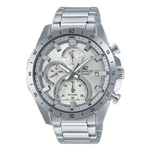 CASIO Male EDIFICE Japan / South Korea Fashion Mens Silver Analog EFR-571MD-8AV