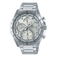 CASIO Male EDIFICE Japan / South Korea Fashion Mens Silver Analog EFR-571MD-8AV