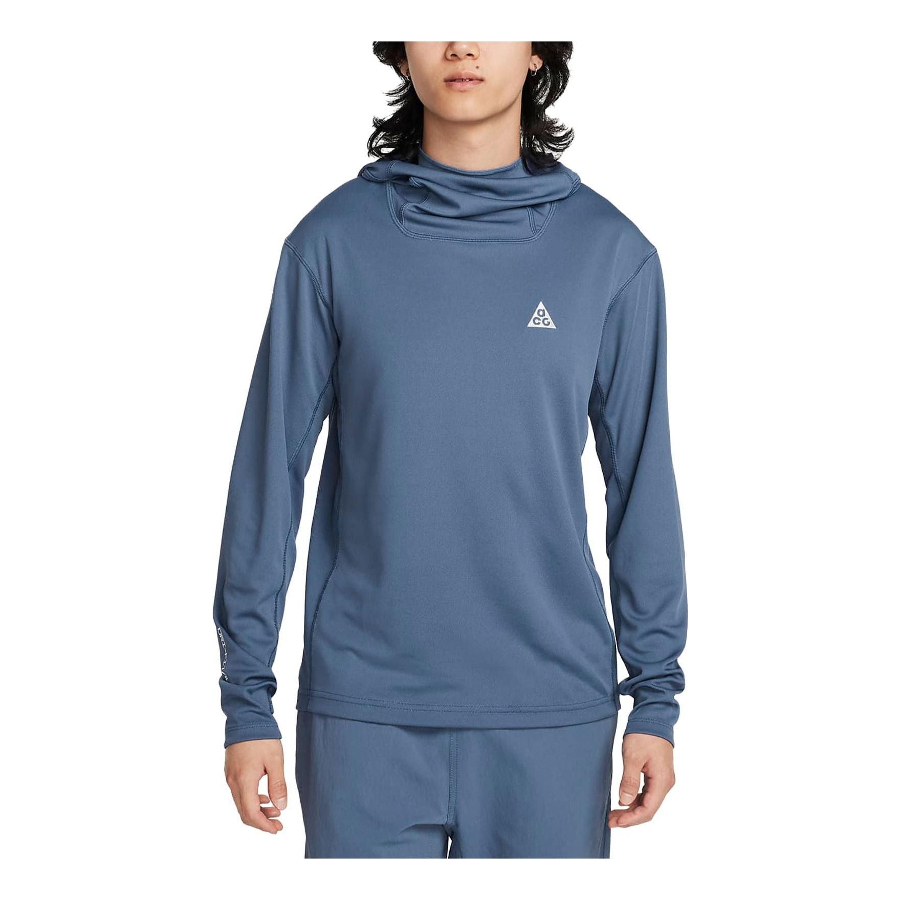Nike ACG Dri-FIT ADV "Lava Tree" Quick-Drying Hoodie 'Blue' DX6968-491
