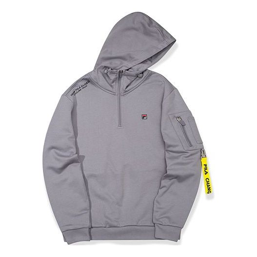 Men's FILA FUSION Fashion Long Sleeves Gray T11M033203F-GY