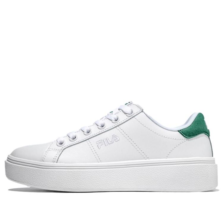 FILA Court Plumpy Low Top Shoes White/Green 1TM01397D_143
