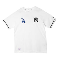 New Era MLB World Series Logo Printing Short Sleeve Unisex White 12141983