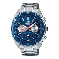 Men's CASIO EDIFICE Series waterproof Business Mens Blue Analog EFV-590D-2AVUPF