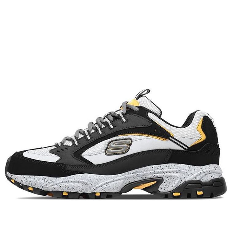 Skechers Stamina Low Running Shoes Black 51286-BKGY