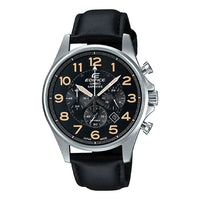 CASIO Male EDIFICE Japan / South Korea Fashion Waterproof Mens Black Analog EFB-508JL-1A