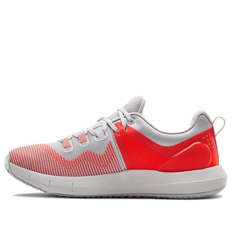 (WMNS) Under Armour HOVR Rise 'Halo Grey Orange' 3022208-106