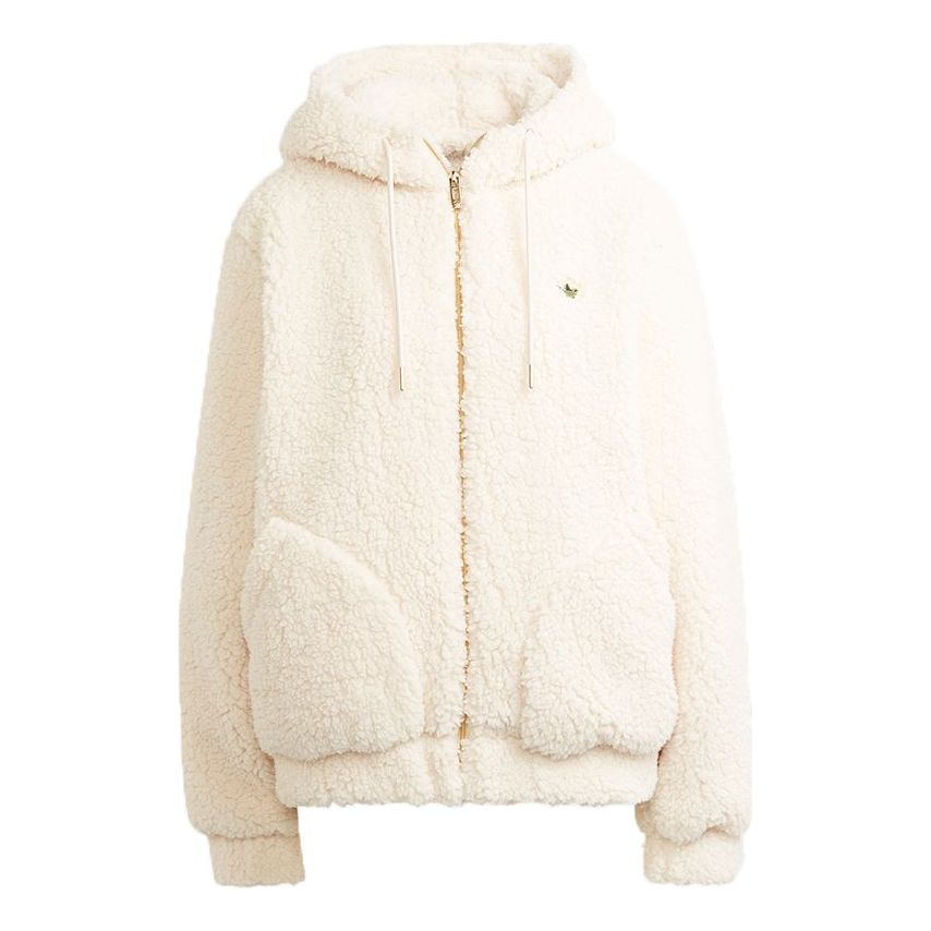 (WMNS) adidas Jacket Asia Sizing 'White' HG6677
