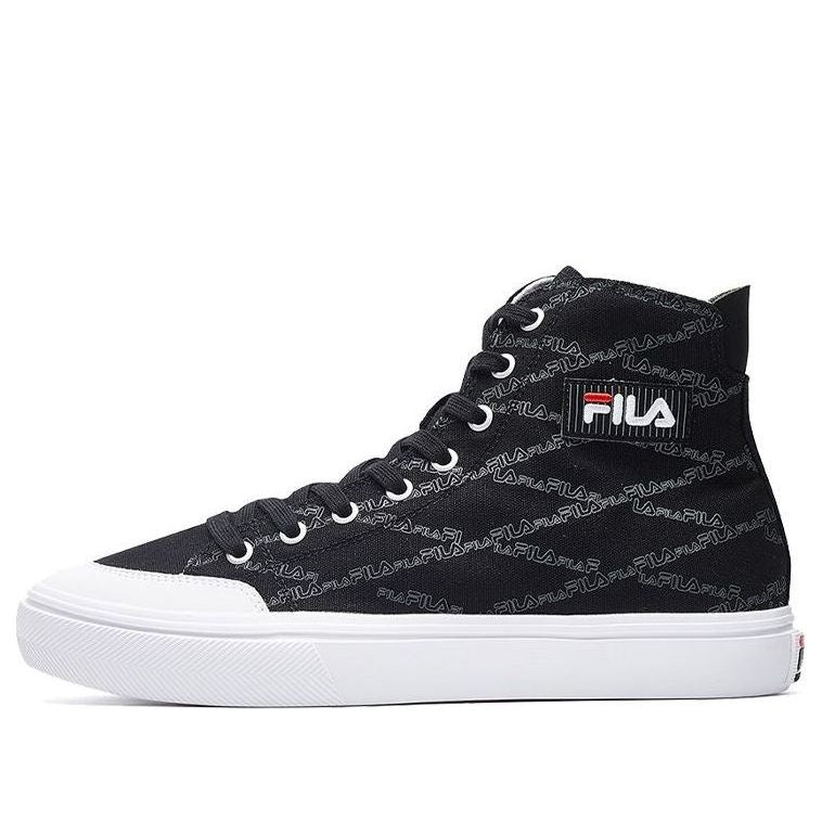 FILA STRADA high-top canvas shoes Black F12M034412FBK