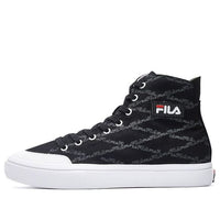 FILA STRADA high-top canvas shoes Black F12M034412FBK