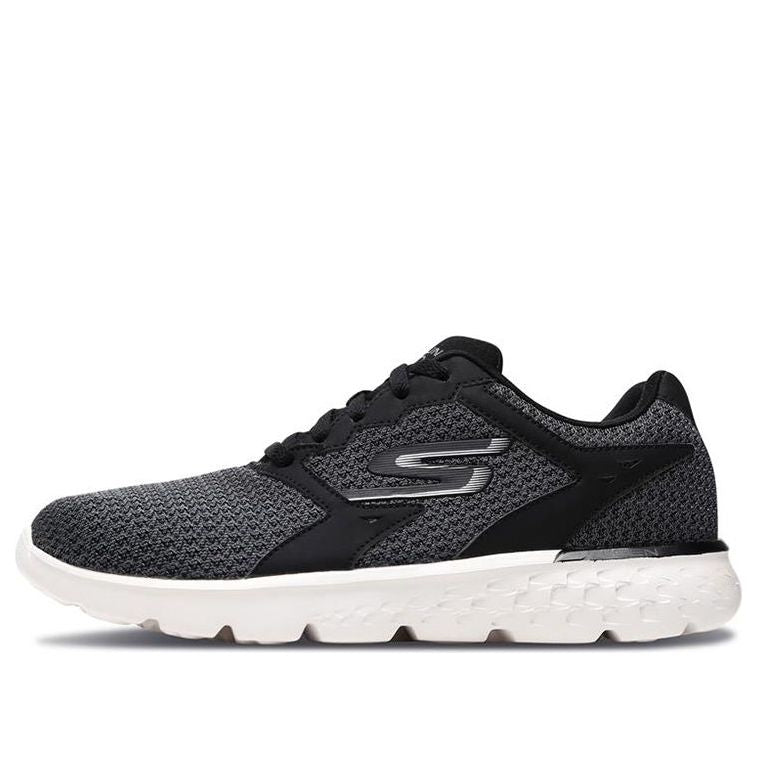 (WMNS) Skechers Go Run 400 Low-Top Black/White 15293-BKW