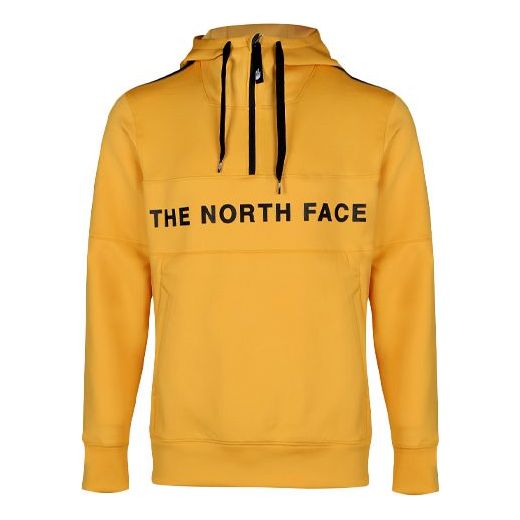Men's THE NORTH FACE Knit Outdoor Sports Yellow 46HC-K02
