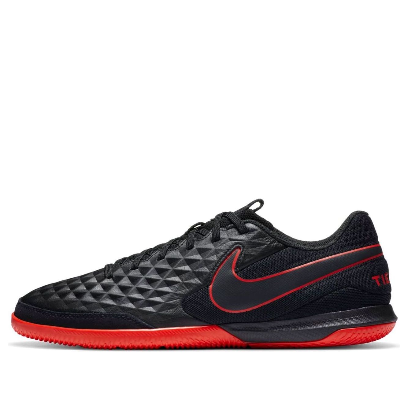 Nike Tiempo Legend 8 Academy IC Indoor Court 'Black Red' AT6099-060