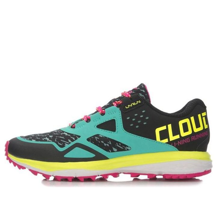 (WMNS) Li-Ning Cloud 2 'Black Green Yellow' ARHL058-3